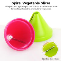 Rallador Multifuncional 3en1 De Cocina Creativo Rallador Espiral Giratorio Cortador De Verduras Y Frutas Rallador De Aluminio Ecológico - details 4