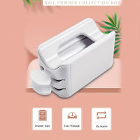 Sistema De Reciclaje De Polvo Para Uñas Con Tazón Y Cuchara Contenedor De Almacenamiento Para Polvo De Dips De Uñas Kit Inicial De Manicura Herramienta De Arte De Uñas - details 2