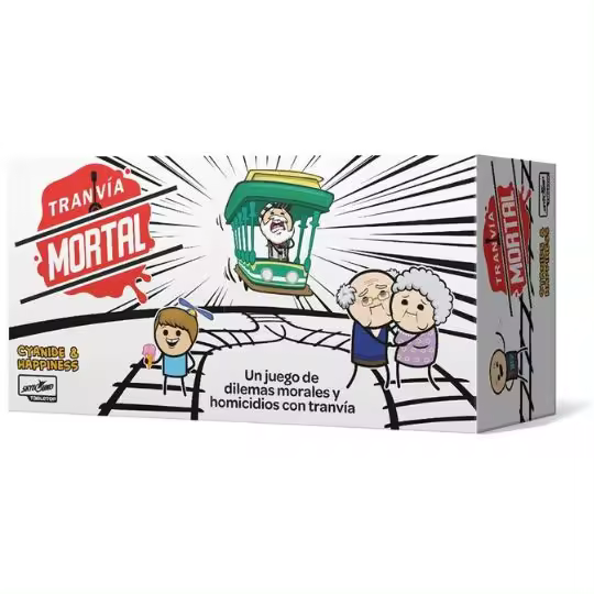 Asmodee Juego de Mesa Tranvía Mortal - Diversión Asesina para Toda la Familia - 1