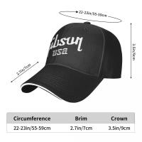 Guitar Music 1894 Gorra De Béisbol Hip Hop Gibsons Sandwich Unisex Ajustable Protección Solar Casual Unisex Gorra De Verano - details 3