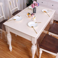 Mantel De PVC Transparente Resistente Al Calor Impermeable Y a La Grasa 0.25mm 1 Pieza Para Mesa De Comedor - details 3