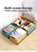 Caja De Almacenamiento Grande Con Tapa Para Exteriores Y Camping Plegable Plástico Organizador De Suministros Para El Hogar Y Coche - details 3