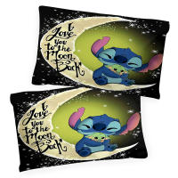 Juego De Sábanas Lilo Y Stitch 3pcs 100% Poliéster Para Niños Y Niñas Sin Relleno Diseño De Stitch Para Cama - details 4