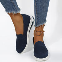 Zapatos de mujer de talla Grande, Nuevos, de Primavera y Verano, Planos, informales, de Malla transpirable, Con Suela Gruesa, Deportivos e informales. - details 21