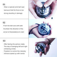 1pc Gyroscópica Powerball Con Autostart Equipo De Fitness Entrenador De Músculo De Mano Y Braza Juguete De Descompresión - details 0