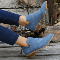 SP Zapatos de mujer de talla Grande otoño 2012 Botas de ante para Mujer Botas Chelsea Martin para Mujer Botas Cortas y Botas desnudas de estilo Británico, - details 13