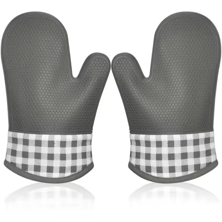 Guantes de Horno Resistant To Calor de Silicona - 1