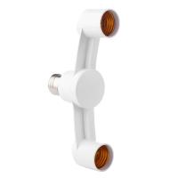 Soporte De Lámpara E27 a 2E27 Convertidor 85-285V Accesorios De Iluminación Para Hogar Y Hotel Material Plástico - details 4
