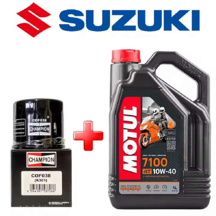 Pack Aceite Motul 7100 10w40 4l + Filtro Hf138   Ce U - 1