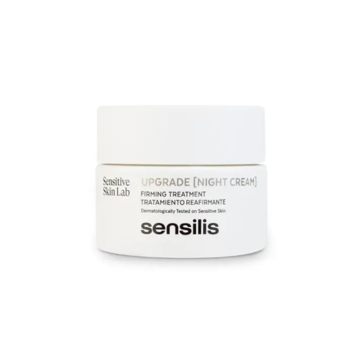 Sensilis Upgrade Crema de Noche Antiarrugas y Reafirmante Facial con Tecnología Genómica - 1