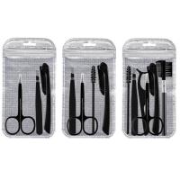 Kit De Cejas Para Mujer Con Cuchilla Afilada Tijeras Y Pinzas Herramientas De Cuidado Estéticas Para El Rostro - details 1