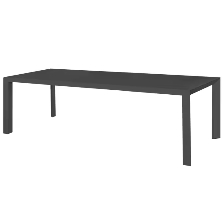 Mesa de Comedor Io Grafito Aluminio 280 x 100 x 75 cm - 1