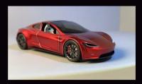 Modelo De Coche Tesla Roadster Deportivo a Escala 1:24 En Aleación Metal Juguetes Para Niños Decoración Colectiva Para Hogar Regalo Para Niños Mayores De 14 Años - details 17