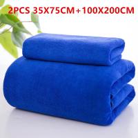 Toalla De Baño De Microfibra Extra Gruesa 120x200 Cm Super Suave Absorbente Y Rápida Secado Adecuada Para Baño Spa Y Gimnasio - details 3
