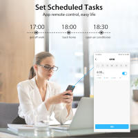 Controlador De Temperatura Y Humedad WiFi Inteligente Para Aire Acondicionado Con Pantalla Táctil LCD Y Control Remoto IR Compatible Con Google Home Alexa - details 7