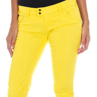 MET-Pantalon Largo de tejido elástico 10DBF0115-G291 para Mujer