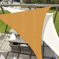 Vela de sombra, toldo impermeable UV Pction vela de sombra triangular para jardín Patio Camping (3 × 3 × 3m, arena) - details 0
