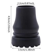 Protector De Punta De Bastón Antideslizante Para Caminar Y Trekking Funda Para Palos De Apoyo Capa Protectora De Goma Para Caminatas Y Escalada - details 0