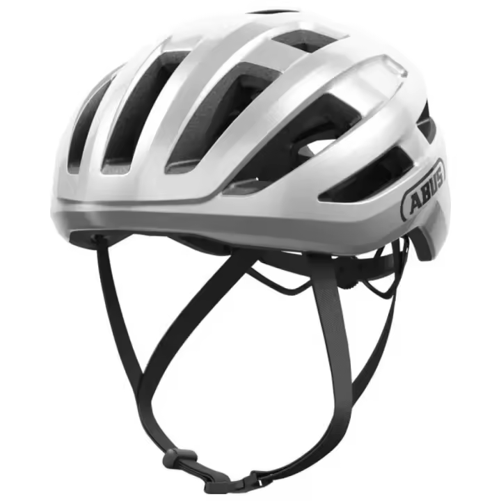Cascos Cascos carretera Abus Casco Powerdome Plateado Adulto - 1