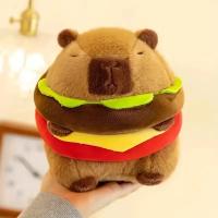 Muñeca Capibara De Peluche Grande Figura De Acción Colgante De Guinea Pig Para Niños Almohada Suave Regalo De Cumpleaños - details 1