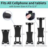 Soporte Ajustable Universal Para Tableta Y Teléfono 4-13" Montado En Motocicleta Bicicleta Micrófono Trípode Base Pesada Con Girado 360° - details 5