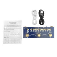 M-VAVE CUBE BABY Pedal De Efectos Para Guitarra Portátil Multifuncional Con Reproducción De Música Inalámbrica Y Grabación De Teléfono Tipo-C - details 9