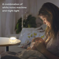 Máquina De Ruido Blanca Para Dormir Con 7 Colores Luz Nocturna 34 Sonidos Soothing Y Timer Para Bebé De 0 a 24 Meses - details 3
