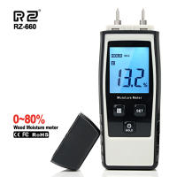 Medidor De Humedad Para Madera RZ Wood Digital Higrómetro Tester De Humedad Para Madera Con Detector De Humedad - details 0