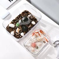 Tanque De Acuario Pequeño Transparente De Plástico Explosión-Resistente Para Plantas Y Pequeños Peces Tanque PET Para El Otoño - details 3