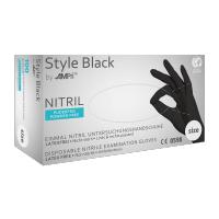 Guantes de nitrilo, negro, sin polvo, estilo negro de Style by AMpri - details 1