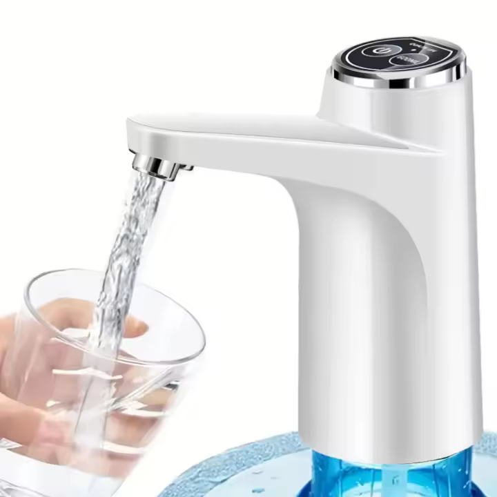 Nueva Bomba De Agua Eléctrica USB Recargable Automática Dispensador De Agua Portátil Para El Hogar Con Capacidad De 600ml - 1