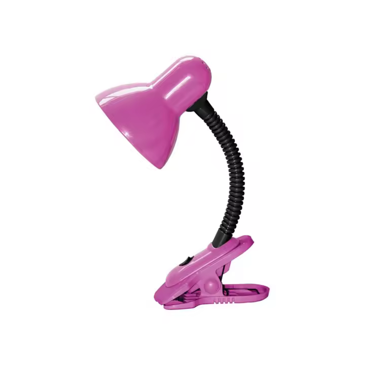 Lampara Flexo Excritorio con Pinza Rosa E27 Metal DENNIS  RABALUX - 1