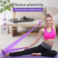 2Pcs Bandas Elasticas de Fitness, 1,5 M x 15CM Látex Natural Correas Ejercicio para Yoga, Pilates, Crossfit, Estiramiento - details 3