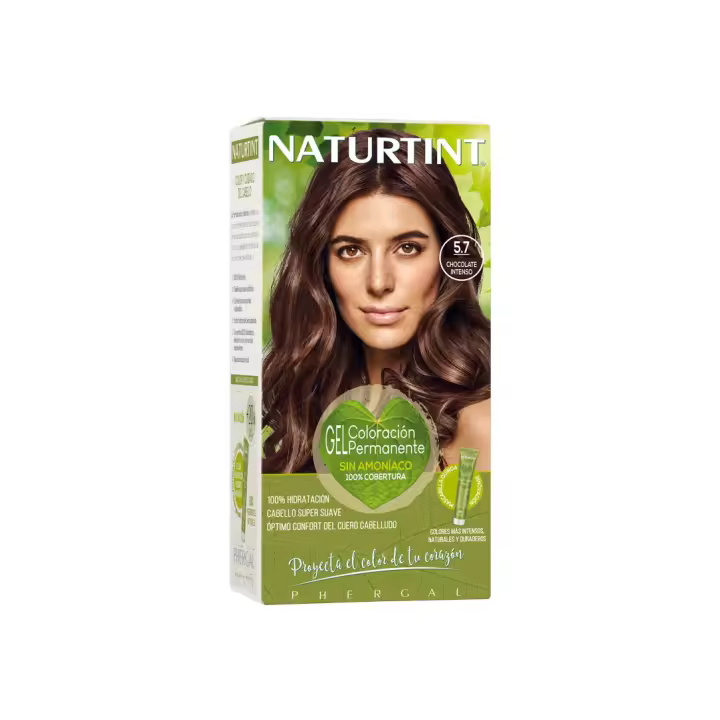 Naturtint Tinte 5.7 Chocolate Intenso Sin Amoníaco con Mascarilla Multicuidado - 1
