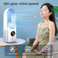 Ventilador Sin Aspas - Mini Ventilador de Oficina - Con Lámpara Ambiental - Pequeño y Silencioso - details 1