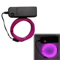 Cable De Hilo EL Glowing LED Para Fiestas Navidad Danza DIY Costumbres Ropa Decoración De Coche Luz Flexible Prenda - details 15