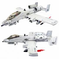 Bloques De Construcción De Avión A10 Warthog WW2 961PCS Kit De Modelos De Aviación Para Jóvenes Y Adultos Juguetes Educativos - details 0