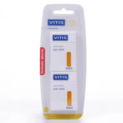 VITIS CON CERA DUPLO SEDA DENTAL CON CERA 50 M 2 - 1