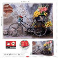 Educa Puzzle 500 bicicleta con flores - details 1