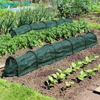 Malla Sombra Portátil para Invernadero 3M-Protección UV 95%, PVC Resistente, Montaje Rápido, Ideal para Huertos, Terrazas y Plantas (3x0,45x0,45 M, 550g) - details 1