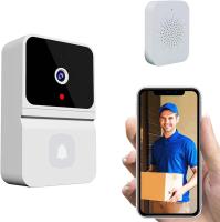Timbre de video inalámbrico inteligente, Visión Nocturna de 480P, Audio bidireccional, almacenamiento en la Red, Alimentación por Agua - details 0