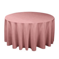 Mantel Redondo De Seda Blanca Resistente Al Agua Para Boda Cubierta De Overlay Brillante Y Suave Para Banquete Decoración De Mesa - details 2