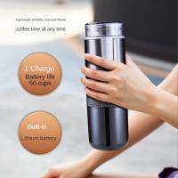 Cafetera Electrónica Máquina de Espresso Recargable Cafetera Portatil para AutomoVil hacer Café Molido y Espresso Viajes Camping - details 0