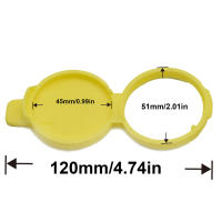 Tapa Del Reservorio De Líquido Para Limpiaparabrisas 1pc Adecuada Para Saab 9-3 2003-2011 Saab 9-3X 2010-2011 Saab 9-5 1999-2009 21347700 - details 1