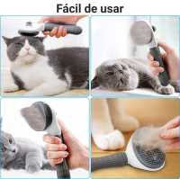 Mili & Leon Cepillo para Perros y Gatos, Quitapelos Mascotas Antiestres, Peine Perro Gato con pelo Corto y Largo, Recoge Pelos mascotas - details 0
