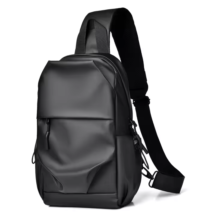 Mochila informal para hombre, mochila de gran capacidad, bolsa para ordenador con doble espalda para exteriores, mochila escolar para estudiantes de viaje, 31*18*10 negro - 1
