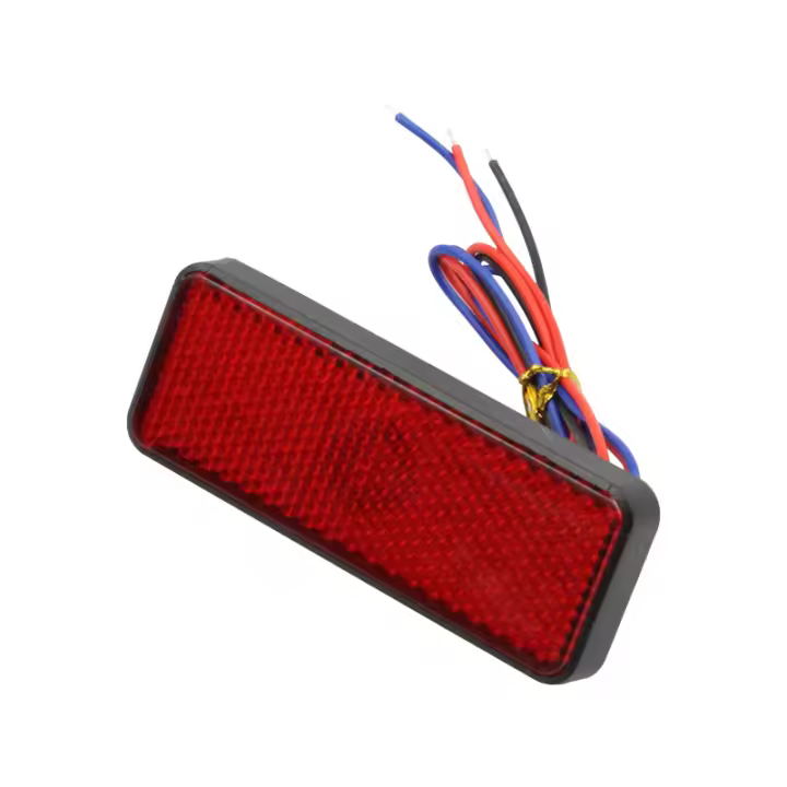 Luces Traseras LED Modificadas Para Motocicleta Y Coches Eléctricos 24LED Freno Reflector Para Camiones Lateral - 1
