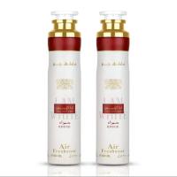 Pack de 2 unidades ambientadores arabes Lattafa 600ml,Spray de hogar y tejidos Ana Abiyedth Rouge 300ml+Ana Abiyedth Rouge 300ml,Olores frescos,duraderos,unicos orientales - details 0