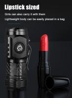 Nueva Linterna Táctica Ultra Potente Con 3 Núcleos LED Mini Torcha LED Recargable USB Con Imán Y Luz De Mano Resistente Al Agua Para Emergencias Y Mantenimiento Diario - details 16