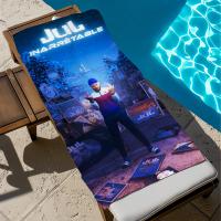 Toalla De Playa Grande De Secado Rápido Para Gimnasio Y Camping Deportes Toalla De Baño Suave Y No Tejida Para Viajes Regalo Para Cantante Y Rapper J-Jul I-inarretableS - details 7